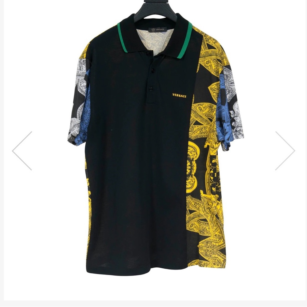 Versace Barocco instante polo shirt size L